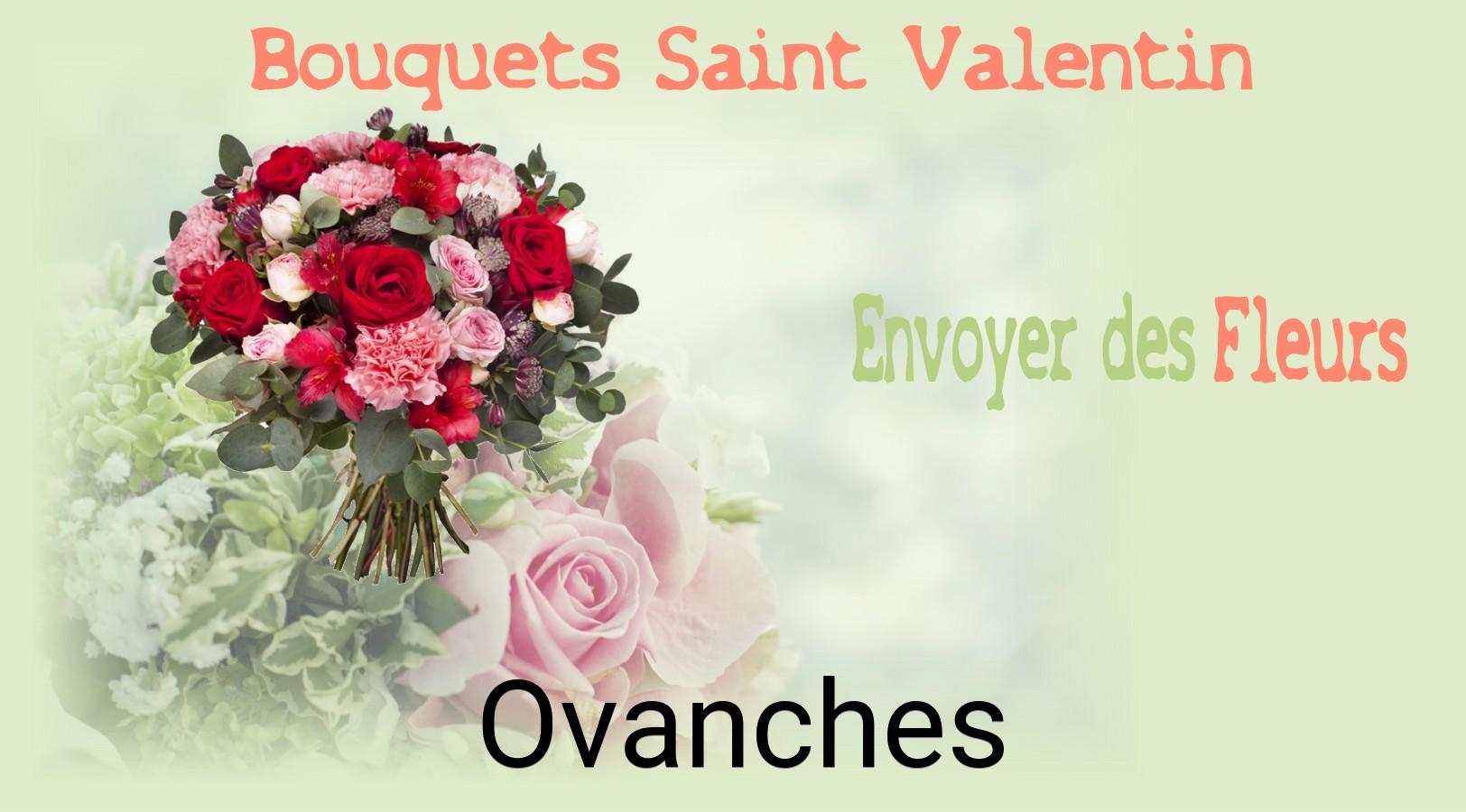 Roses de Saint-Valentin livrées à Ovanches
